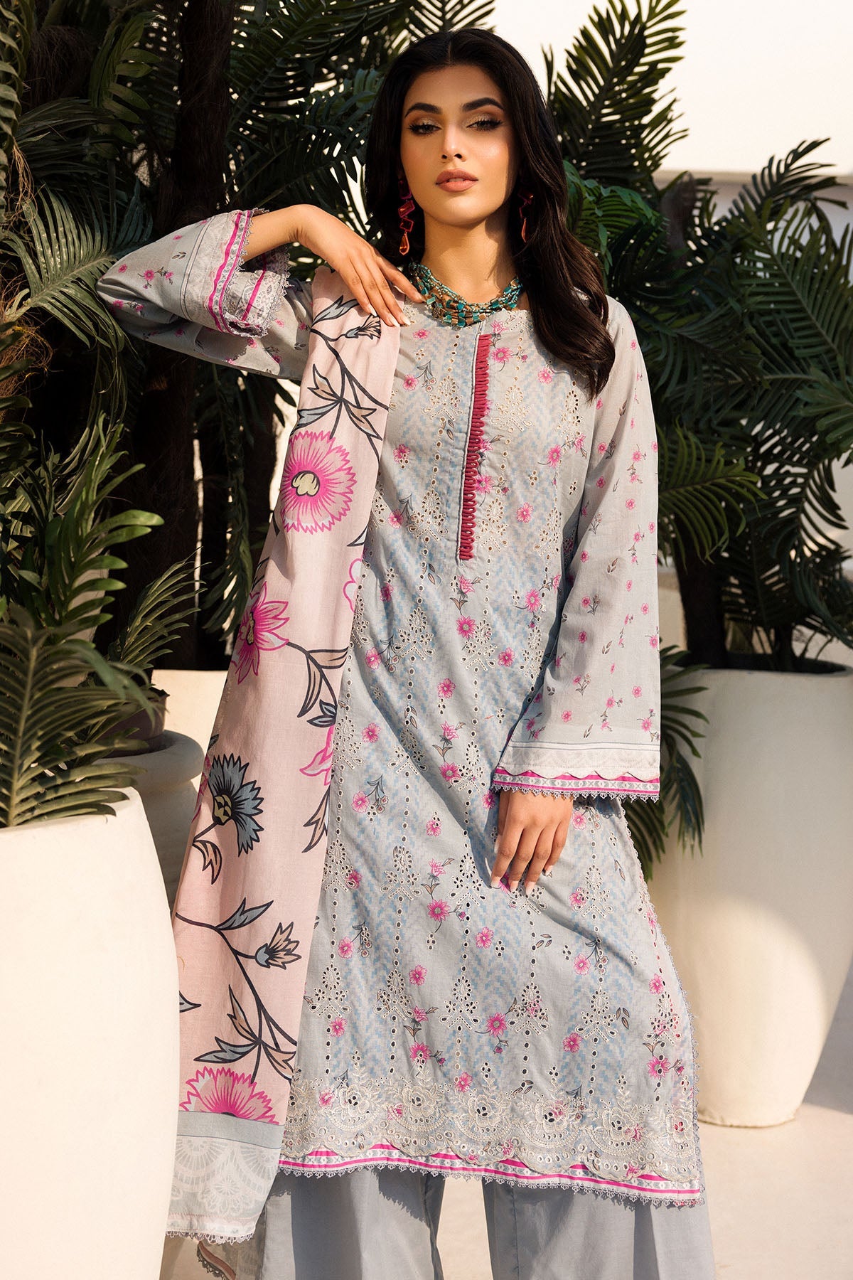 Motifz | Umang Luxury Lawn | A-04 - Khanumjan  Pakistani Clothes and Designer Dresses in UK, USA 