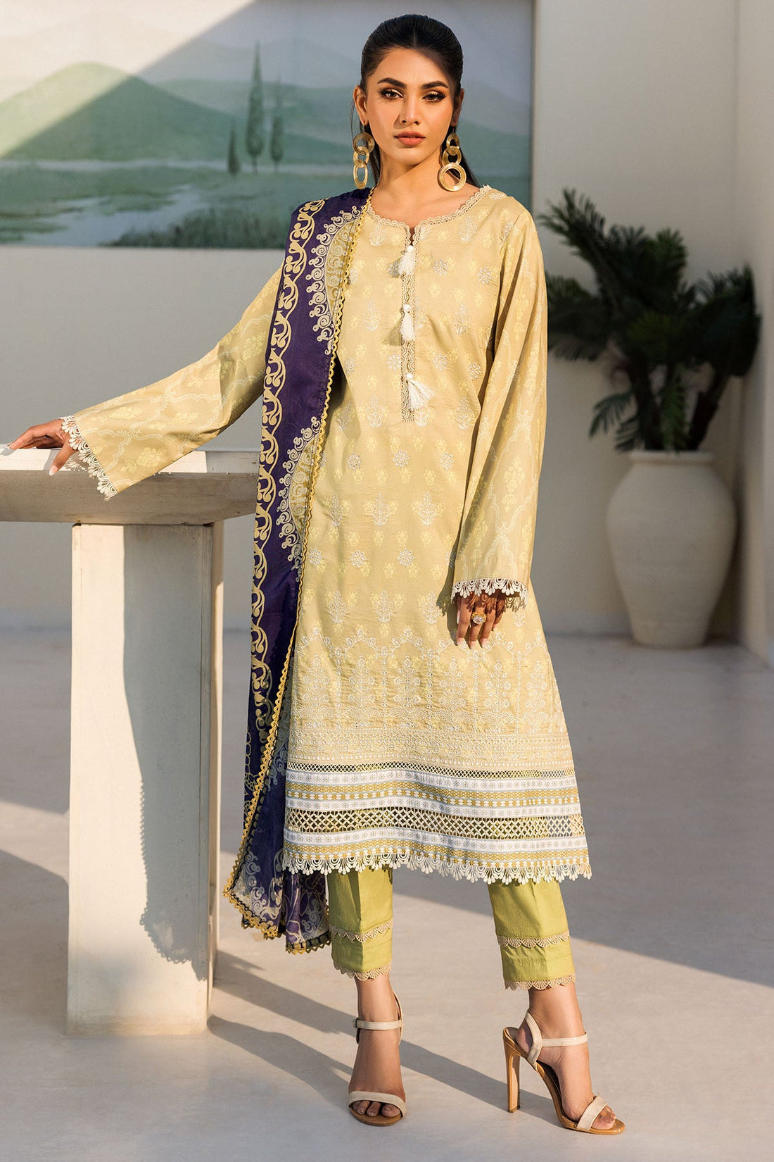 Motifz | Umang Luxury Lawn | A-05 - Khanumjan  Pakistani Clothes and Designer Dresses in UK, USA 