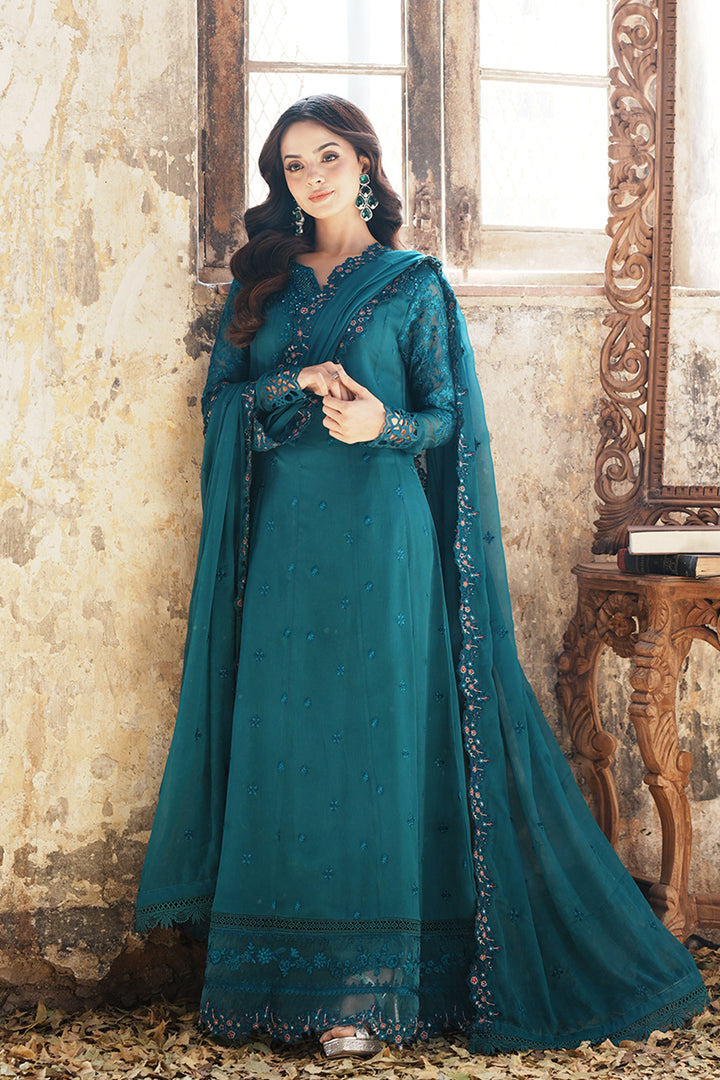 Azure | Ensembles Embroidered Formals | Mystic Teal