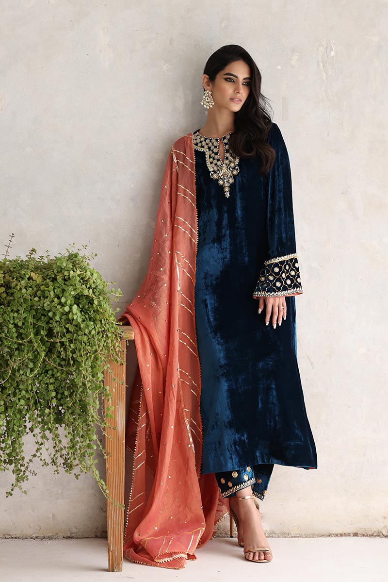 Sana Abbas | Velvet Formals | NINA