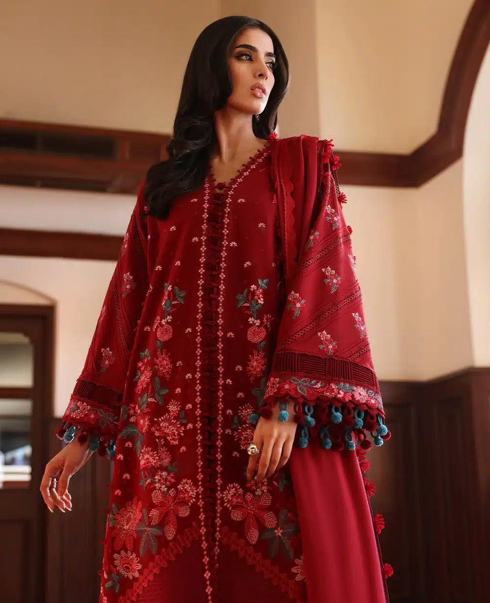 Republic Womenswear | Noemei Luxury Shawl 23 | NWU23-D1-A - Khanumjan  Pakistani Clothes and Designer Dresses in UK, USA 