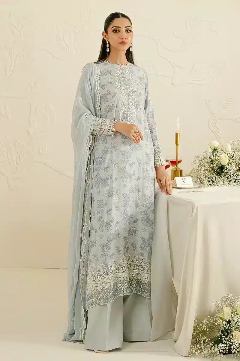 Cross Stitch | Wedding Festive 23 | Ballard Blue - Khanumjan  Pakistani Clothes and Designer Dresses in UK, USA 