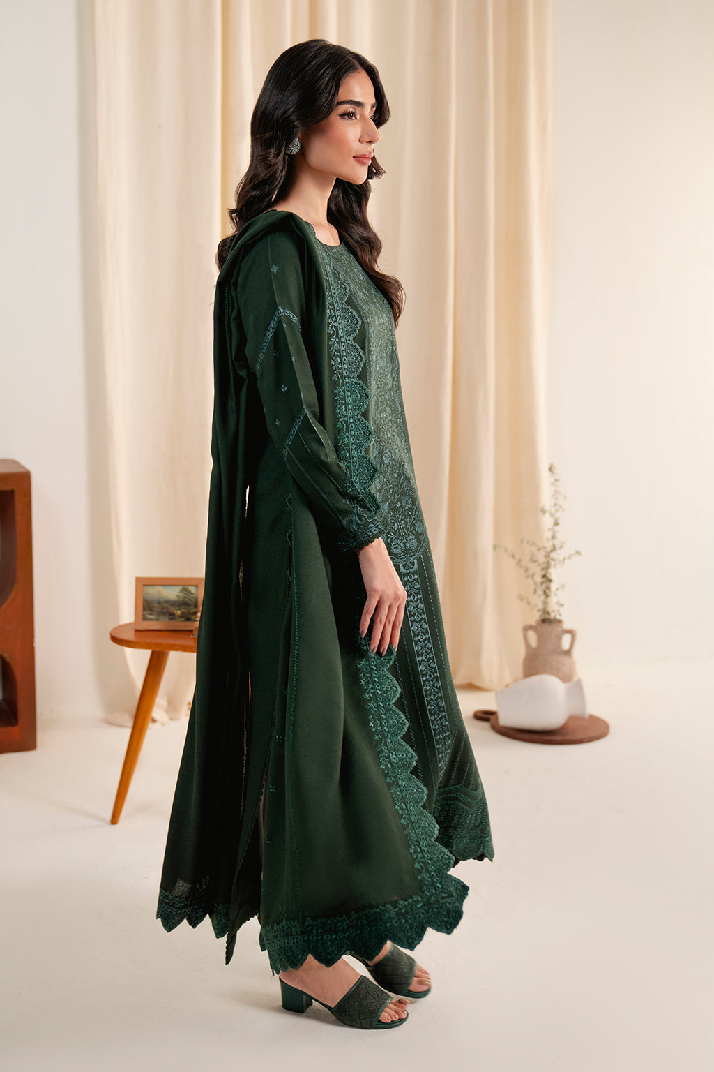 Neeshay | Fall Pret 24 | Emerald Drape