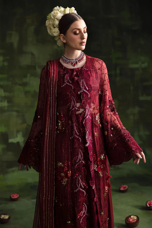 Nureh | Wedding Formals 24 | Russian Red - Khanumjan  Pakistani Clothes and Designer Dresses in UK, USA 