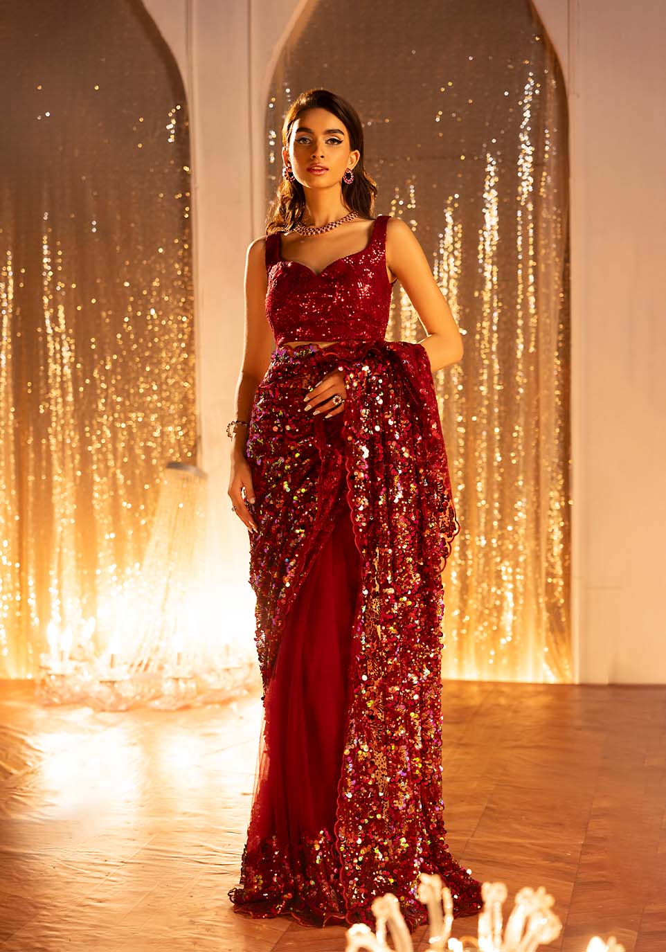 Zarqash | Bling Series | SCARLET - Khanumjan  Pakistani Clothes and Designer Dresses in UK, USA 