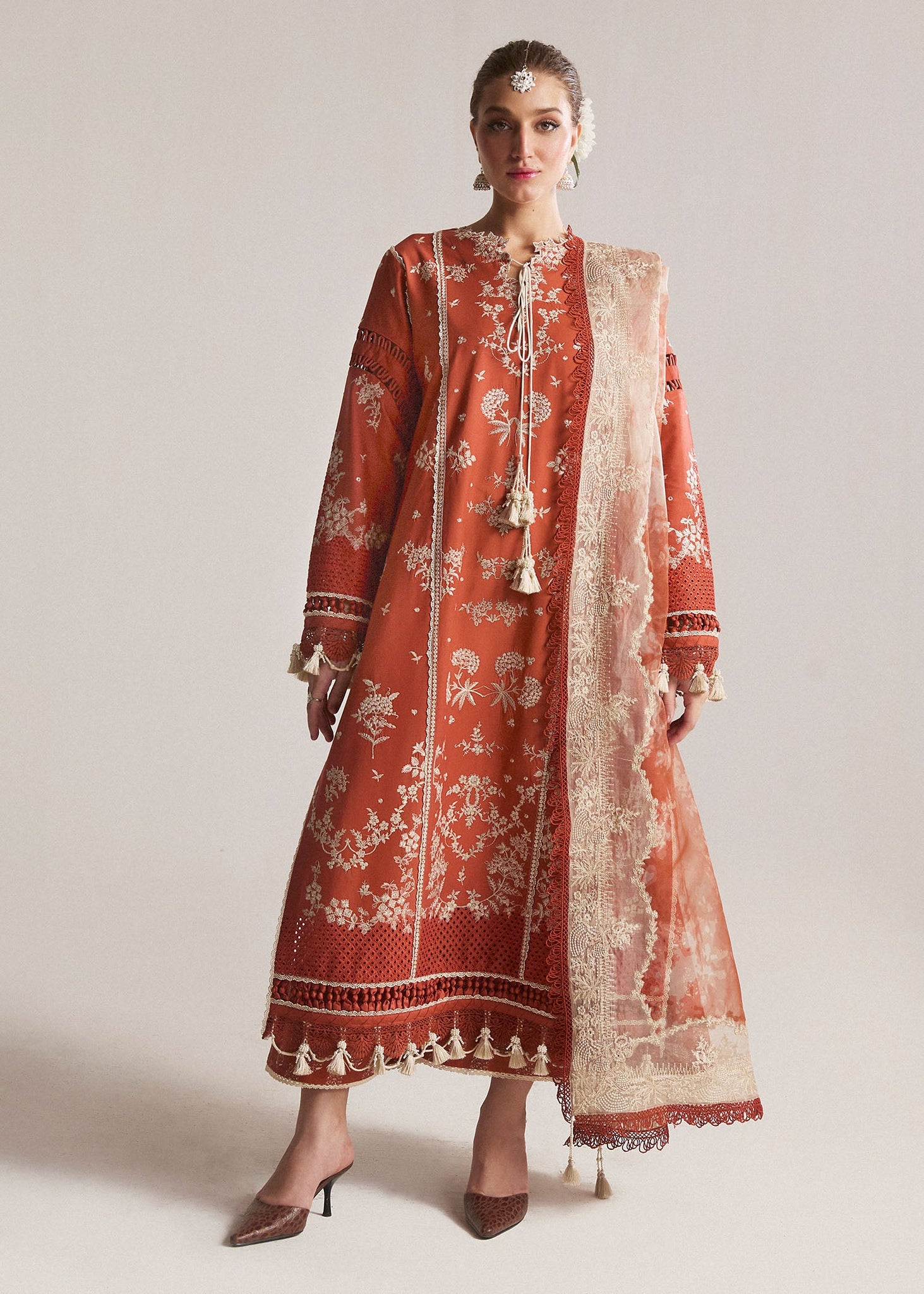 Hussain Rehar | Eid Lawn SS24 | Sienna - Khanumjan  Pakistani Clothes and Designer Dresses in UK, USA 