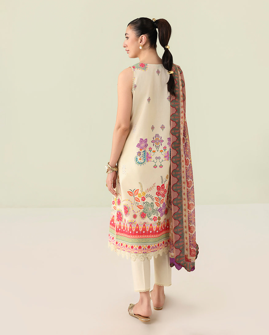 Roheenaz | Rosette Lawn | Pastel Symphony