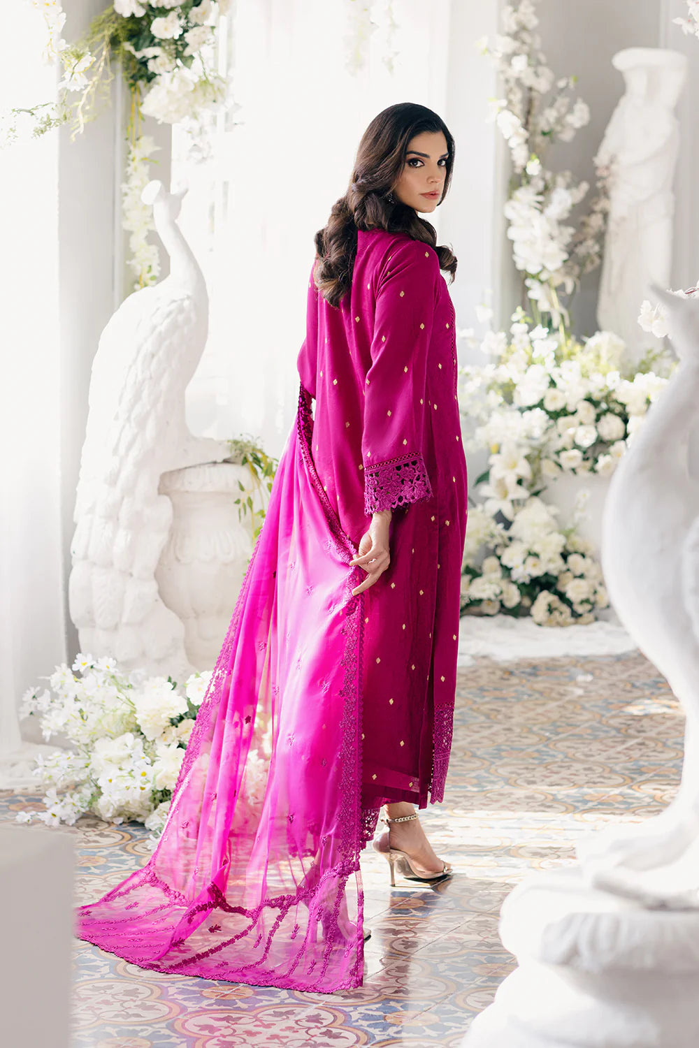 Azure | Ensembles Embroidered Formals | Petunia Plum - Khanumjan  Pakistani Clothes and Designer Dresses in UK, USA 