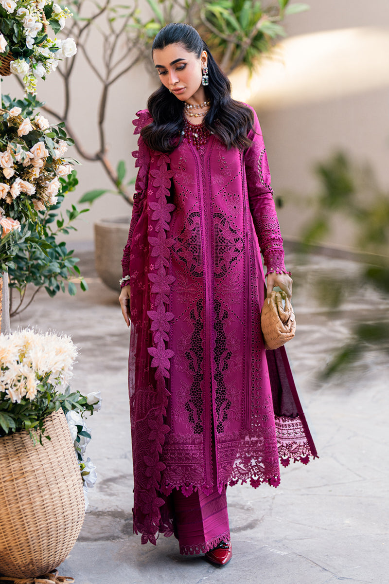 Qalamkar | Sahil Luxury Lawn | FK-11 VIOLET