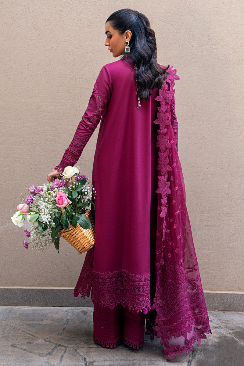 Qalamkar | Sahil Luxury Lawn | FK-11 VIOLET