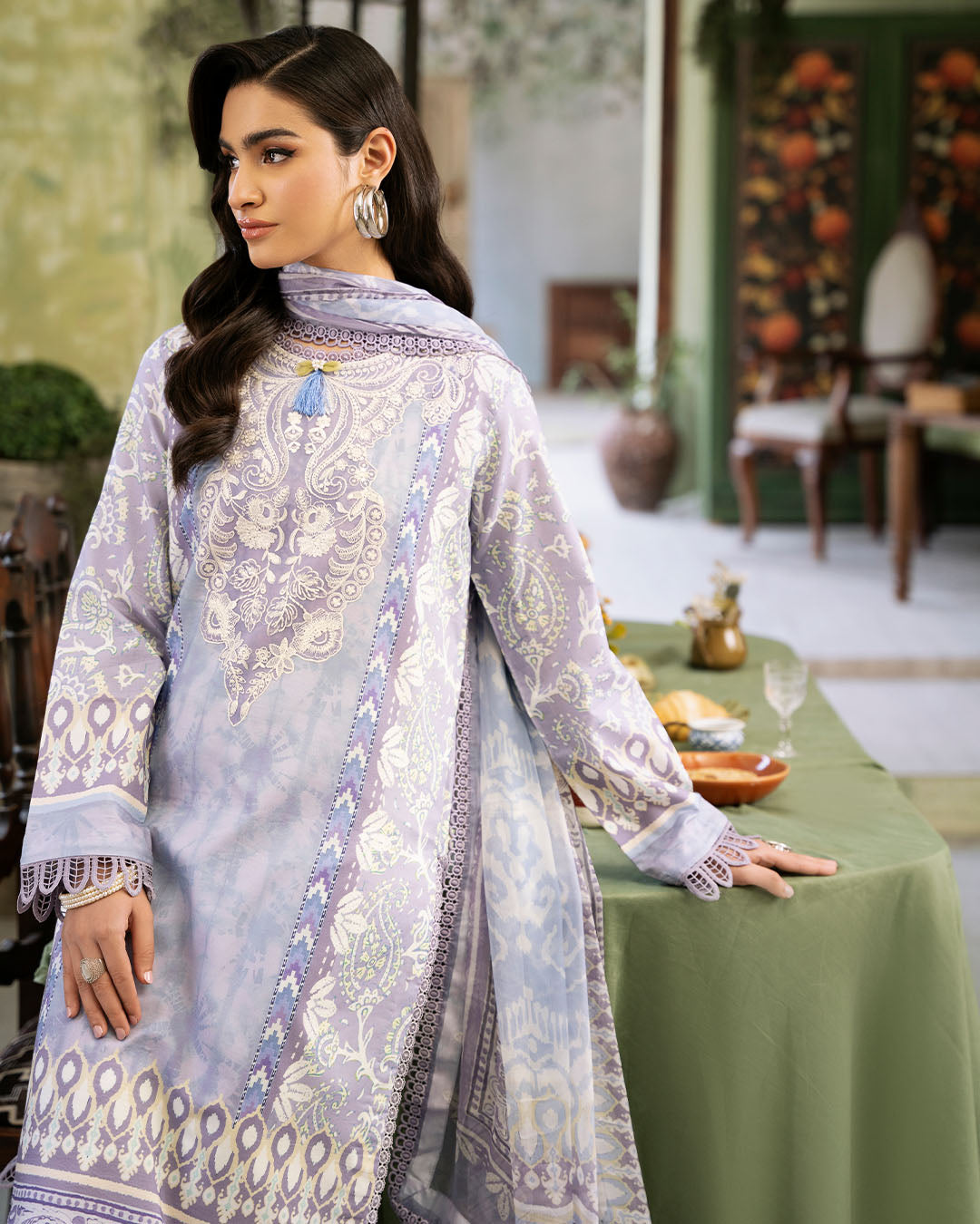 Roheenaz | Flora Printed Lawn | Lumina - Khanumjan  Pakistani Clothes and Designer Dresses in UK, USA 