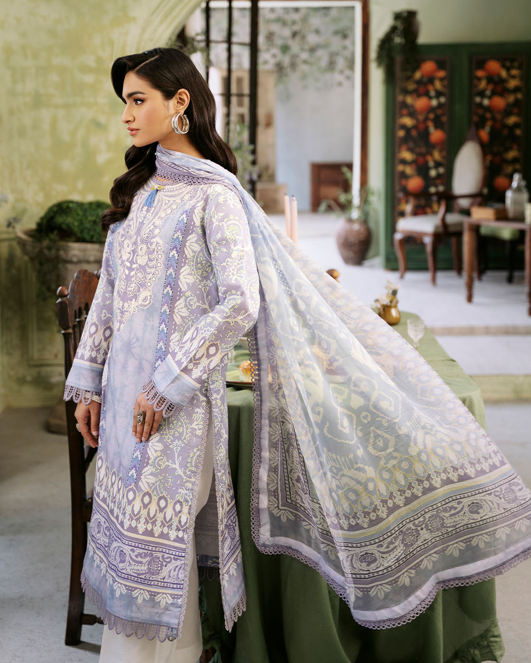 Roheenaz | Flora Printed Lawn | Lumina - Khanumjan  Pakistani Clothes and Designer Dresses in UK, USA 