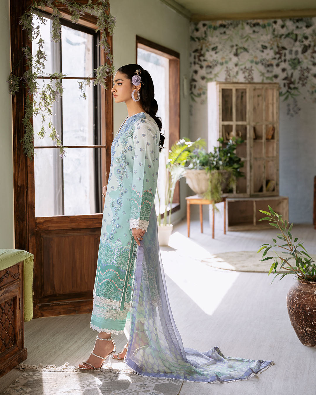 Roheenaz | Flora Printed Lawn | Elysium - Khanumjan  Pakistani Clothes and Designer Dresses in UK, USA 