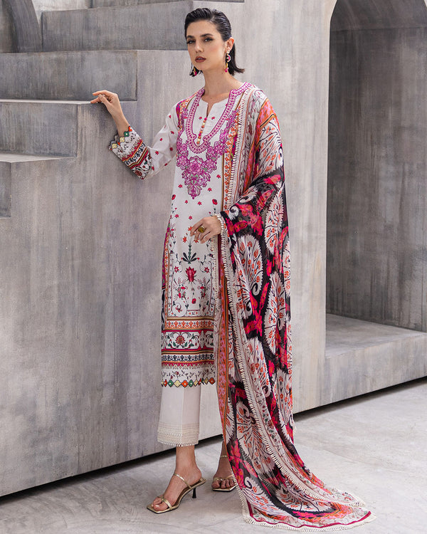 Roheenaz | Azalea Printed Lawn 24 | Marigold Meadows - Khanumjan  Pakistani Clothes and Designer Dresses in UK, USA 