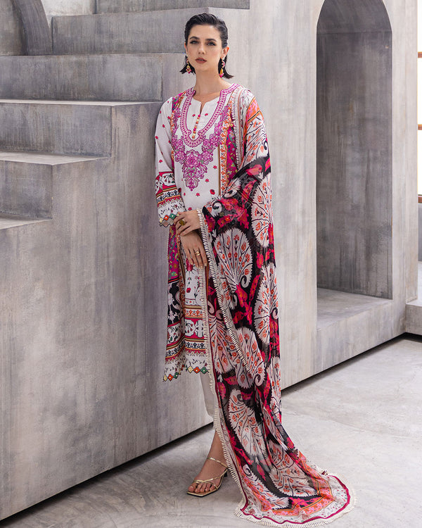 Roheenaz | Azalea Printed Lawn 24 | Marigold Meadows - Khanumjan  Pakistani Clothes and Designer Dresses in UK, USA 