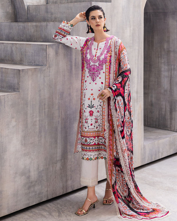 Roheenaz | Azalea Printed Lawn 24 | Marigold Meadows - Khanumjan  Pakistani Clothes and Designer Dresses in UK, USA 