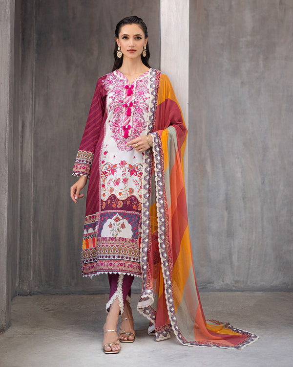 Roheenaz | Azalea Printed Lawn 24 | Orchid Oasis - Khanumjan  Pakistani Clothes and Designer Dresses in UK, USA 
