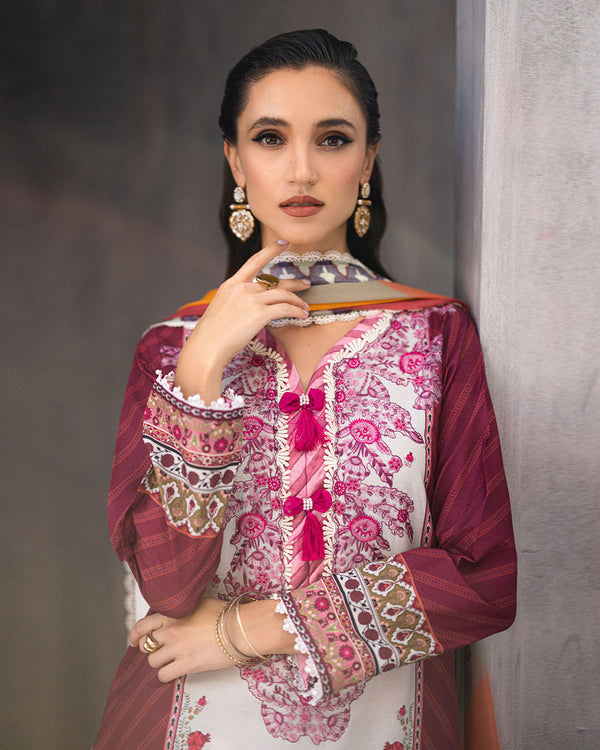 Roheenaz | Azalea Printed Lawn 24 | Orchid Oasis - Khanumjan  Pakistani Clothes and Designer Dresses in UK, USA 