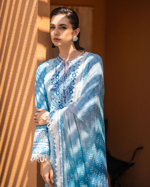 Roheenaz | Azalea Printed Lawn 24 | Starlit Sky - Khanumjan  Pakistani Clothes and Designer Dresses in UK, USA 