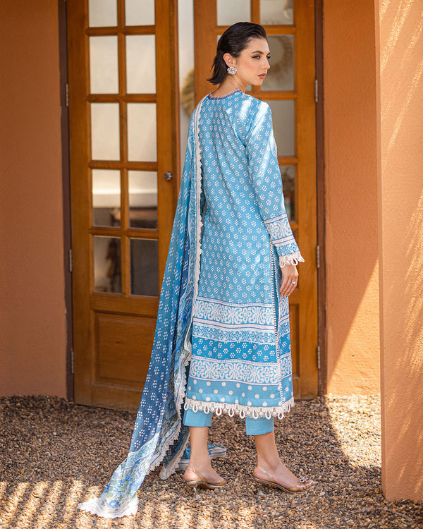 Roheenaz | Azalea Printed Lawn 24 | Starlit Sky - Khanumjan  Pakistani Clothes and Designer Dresses in UK, USA 