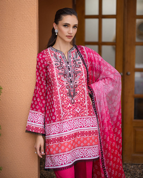 Roheenaz | Azalea Printed Lawn 24 | Coral Cascade - Khanumjan  Pakistani Clothes and Designer Dresses in UK, USA 