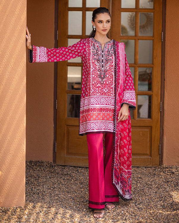 Roheenaz | Azalea Printed Lawn 24 | Coral Cascade - Khanumjan  Pakistani Clothes and Designer Dresses in UK, USA 