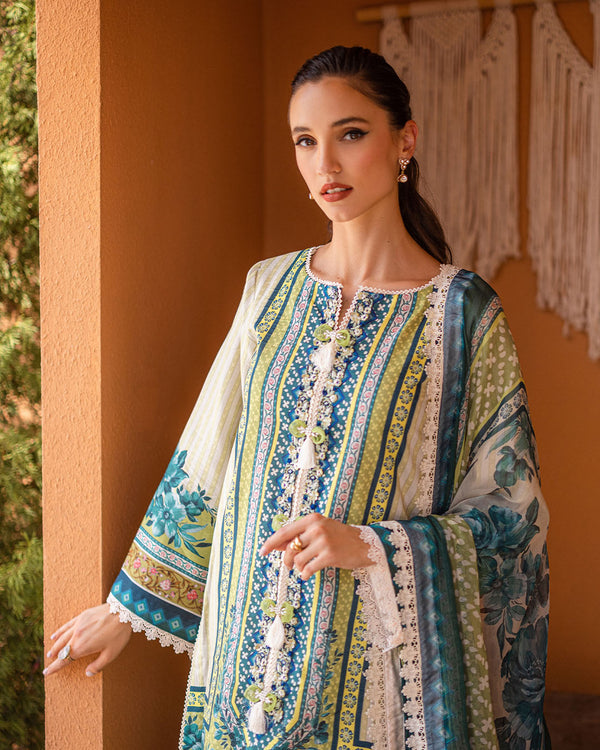 Roheenaz | Azalea Printed Lawn 24 | Ivory Elegance - Khanumjan  Pakistani Clothes and Designer Dresses in UK, USA 