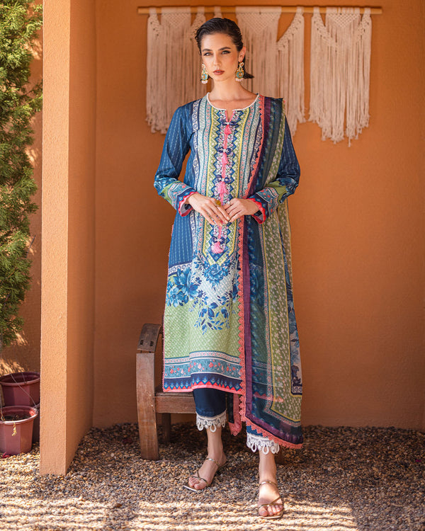 Roheenaz | Azalea Printed Lawn 24 | Mirage Mesh - Khanumjan  Pakistani Clothes and Designer Dresses in UK, USA 