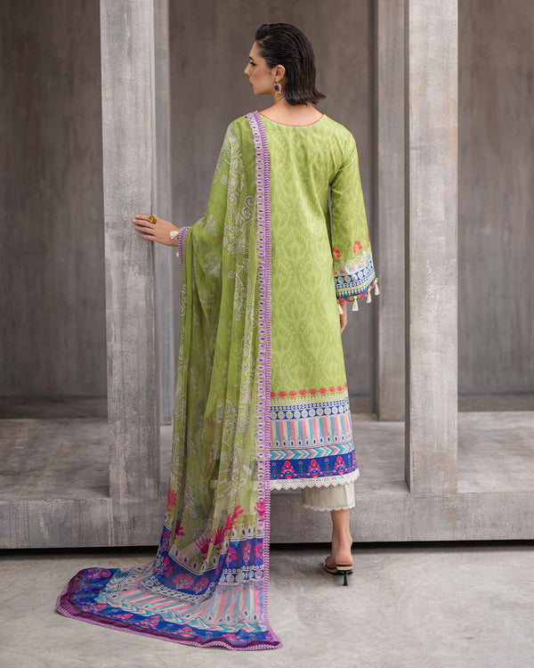 Roheenaz | Azalea Printed Lawn 24 | Serene Seafoam - Khanumjan  Pakistani Clothes and Designer Dresses in UK, USA 