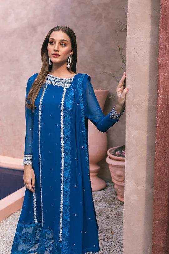 Azure | Embroidered Ensembles 3 Pcs | Radiant Sky - Khanumjan  Pakistani Clothes and Designer Dresses in UK, USA 