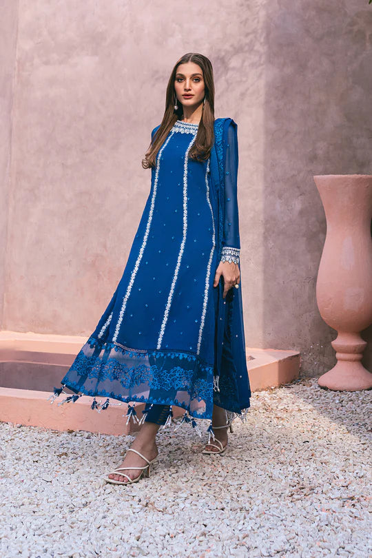 Azure | Embroidered Ensembles 3 Pcs | Radiant Sky - Khanumjan  Pakistani Clothes and Designer Dresses in UK, USA 