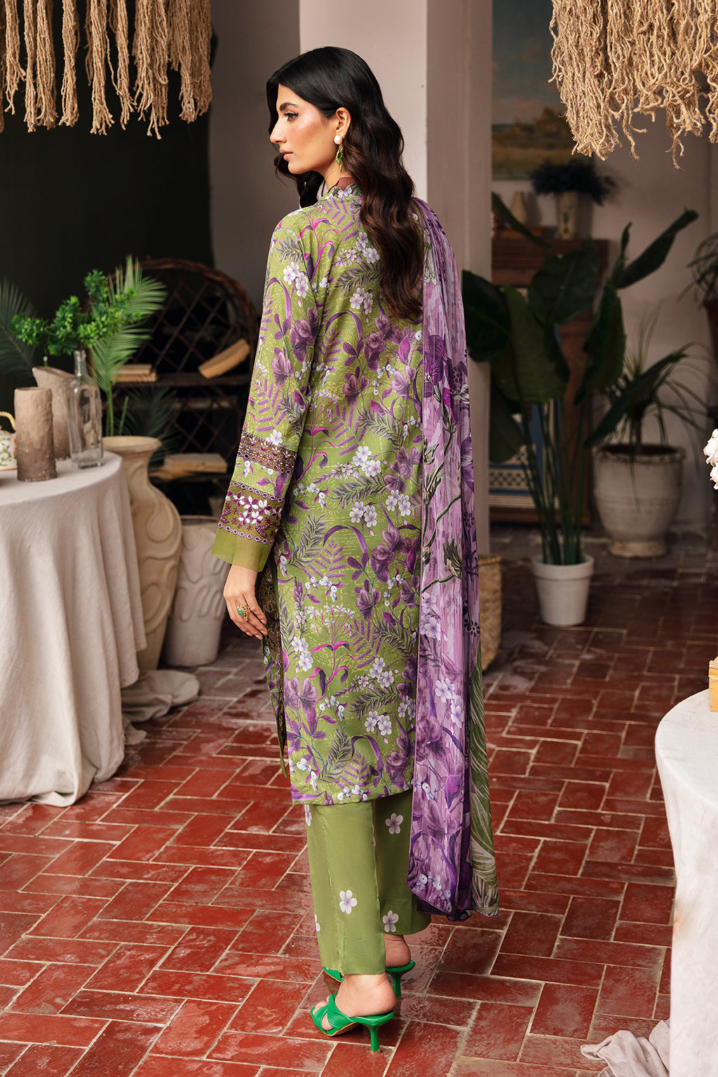 Ramsha | Rangrez Lawn Collection | N-410 - Khanumjan  Pakistani Clothes and Designer Dresses in UK, USA 