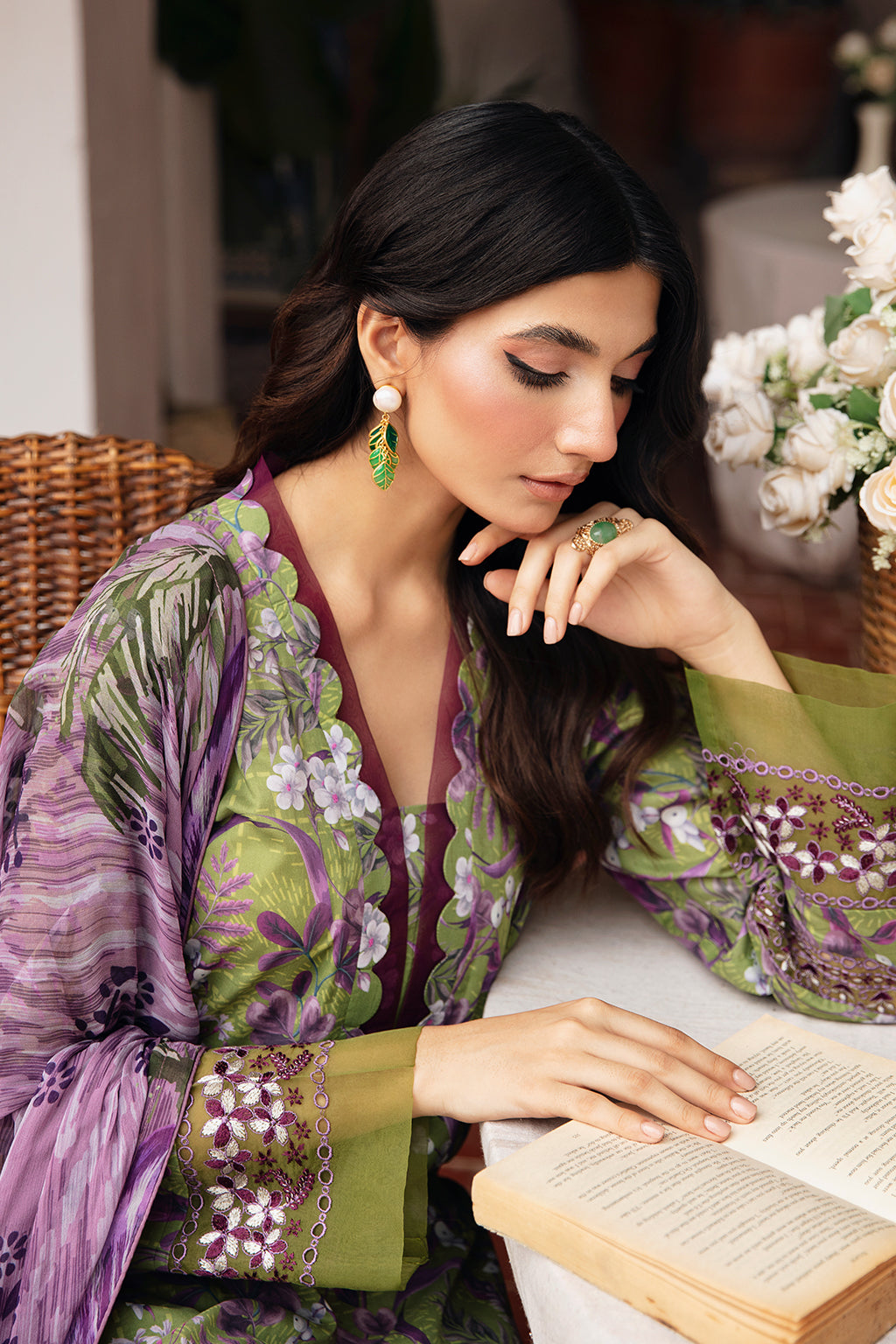 Ramsha | Rangrez Lawn Collection | N-410 - Khanumjan  Pakistani Clothes and Designer Dresses in UK, USA 