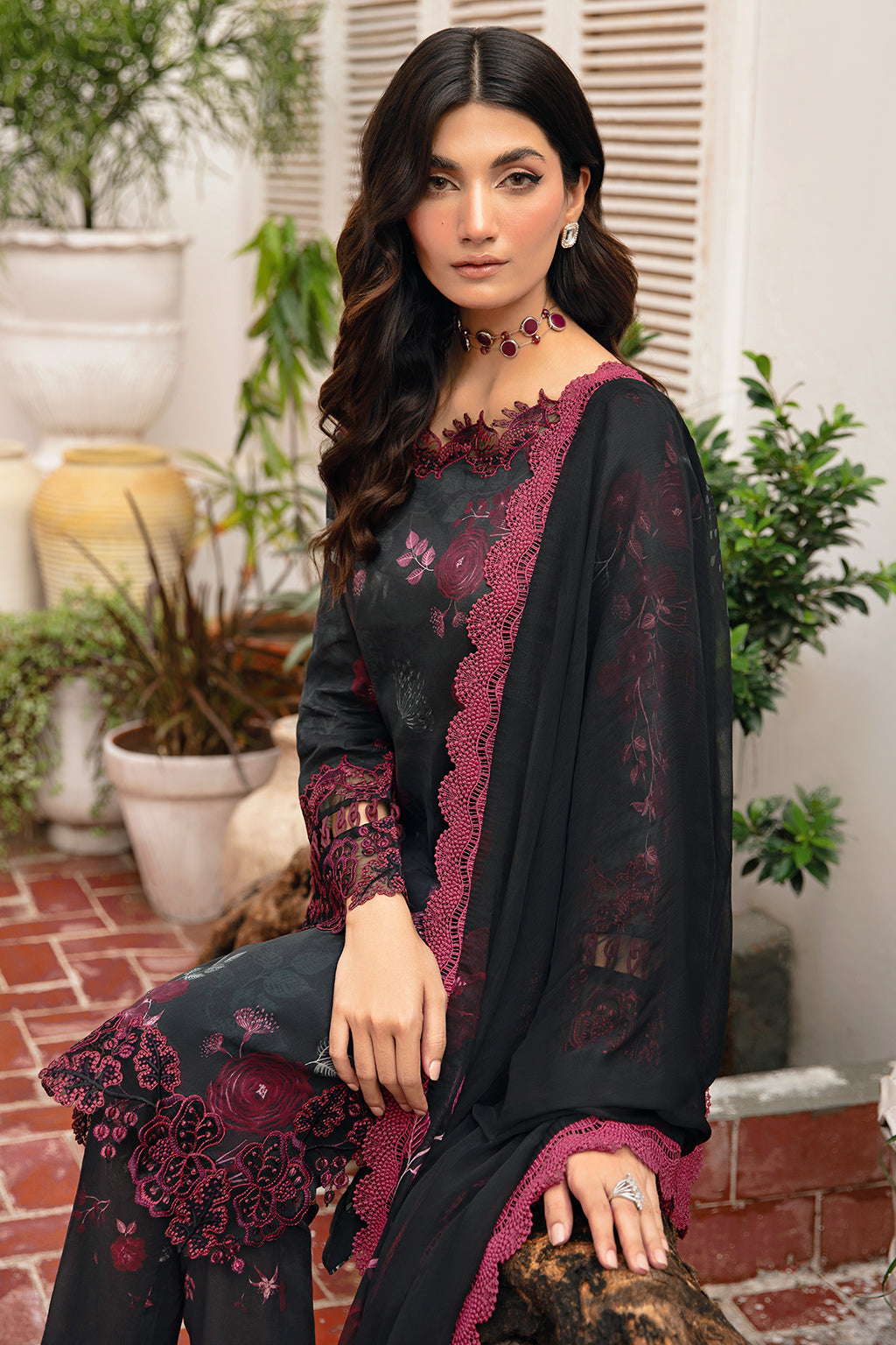 Ramsha | Rangrez Lawn Collection | N-401 - Khanumjan  Pakistani Clothes and Designer Dresses in UK, USA 