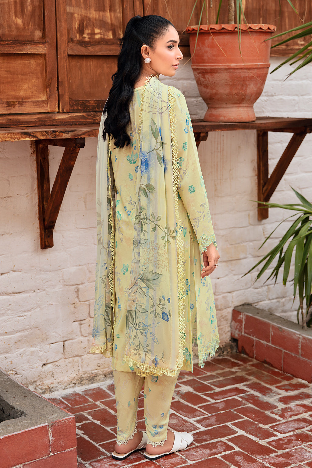 Ramsha | Rangrez Lawn Collection | N-407 - Khanumjan  Pakistani Clothes and Designer Dresses in UK, USA 