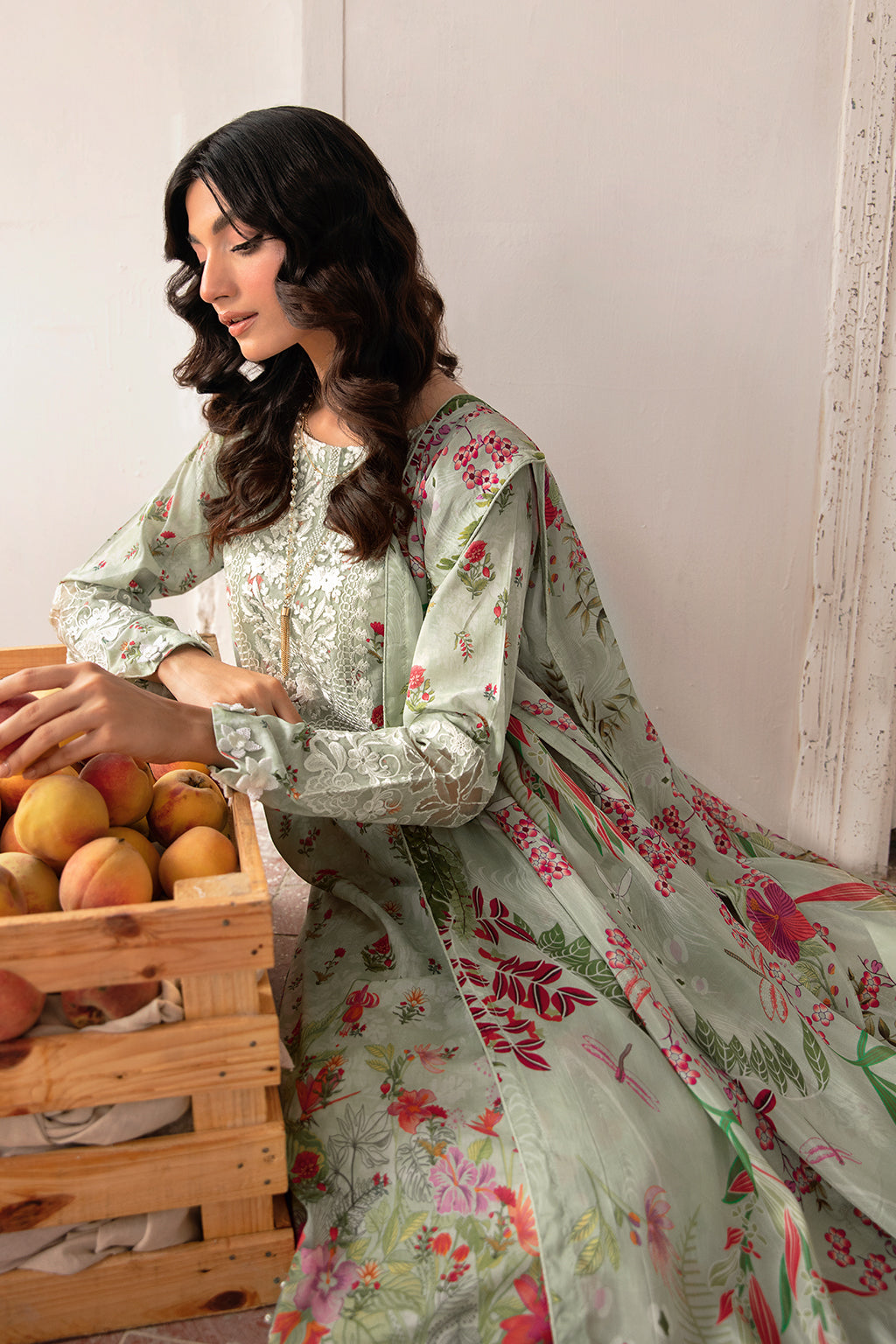 Ramsha | Rangrez Lawn Collection | N-409 - Khanumjan  Pakistani Clothes and Designer Dresses in UK, USA 