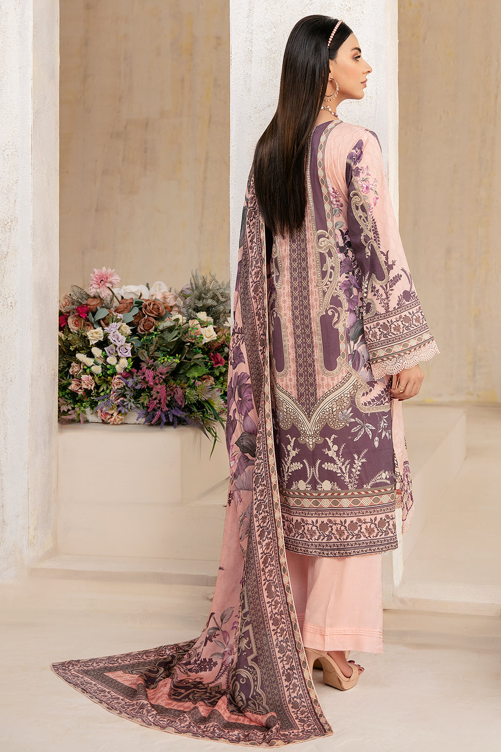 Ramsha | Rangrez Lawn Collection | N-306 - Khanumjan  Pakistani Clothes and Designer Dresses in UK, USA 