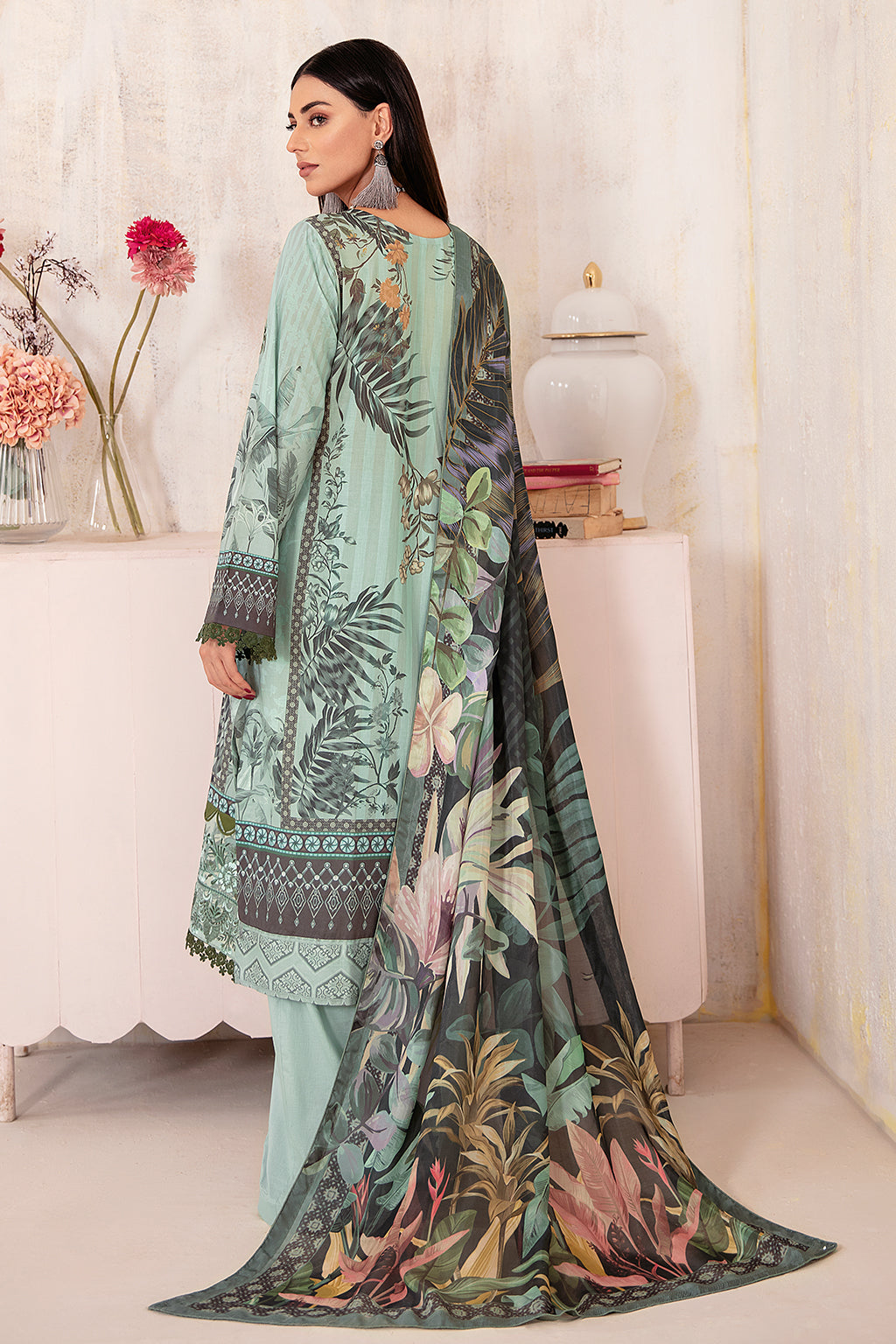 Ramsha | Rangrez Lawn Collection | N-301 - Khanumjan  Pakistani Clothes and Designer Dresses in UK, USA 