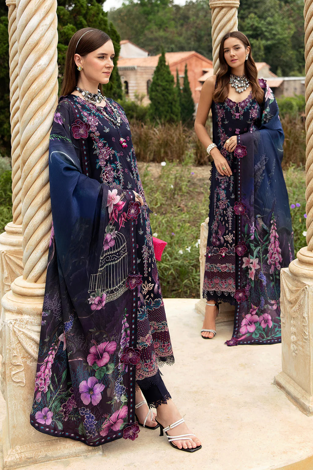 Ramsha | Andaz Collection | Deep Blue - Khanumjan  Pakistani Clothes and Designer Dresses in UK, USA 