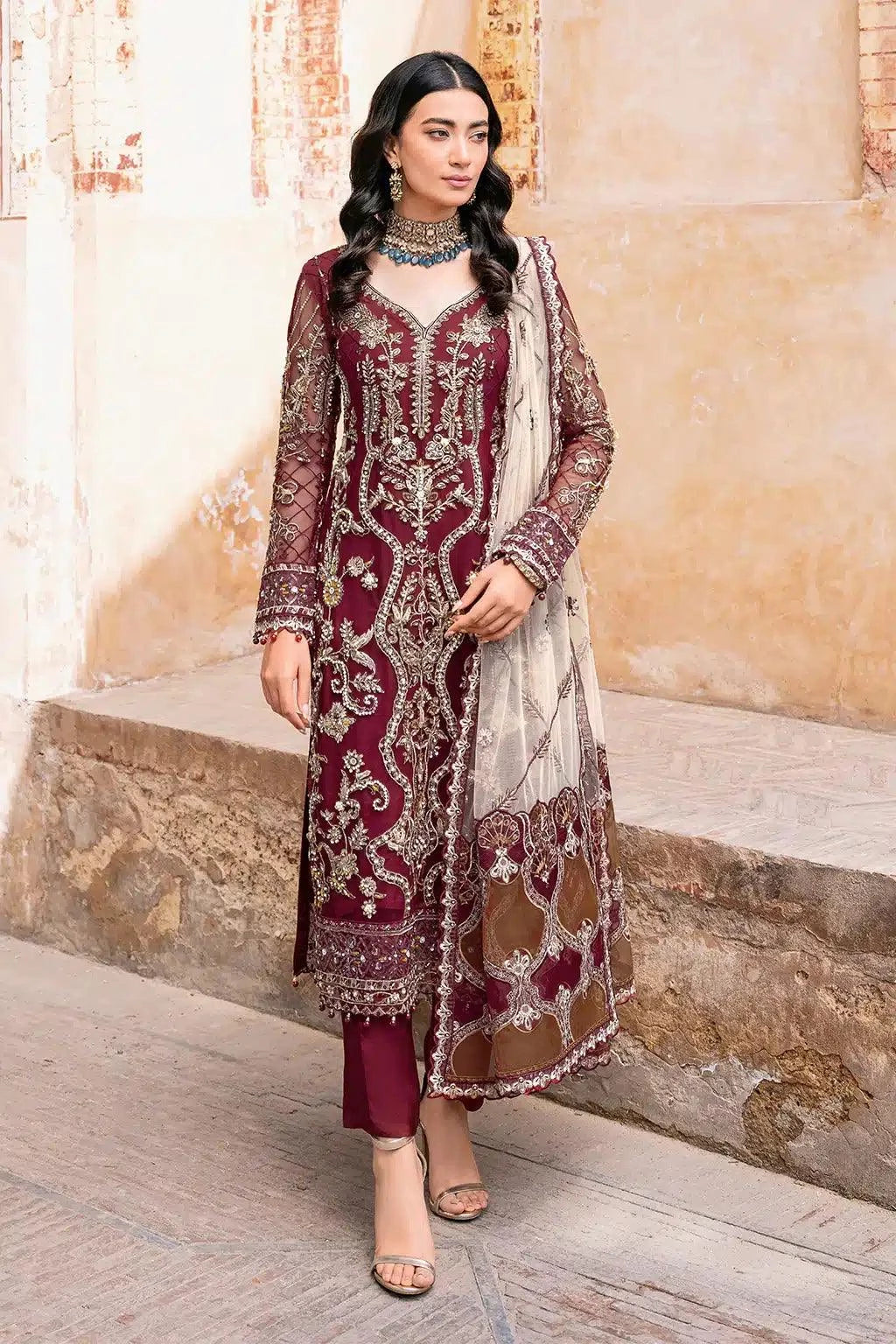 Ramsha | Luxury Wedding Collection 23 | H-203 - Khanumjan  Pakistani Clothes and Designer Dresses in UK, USA 