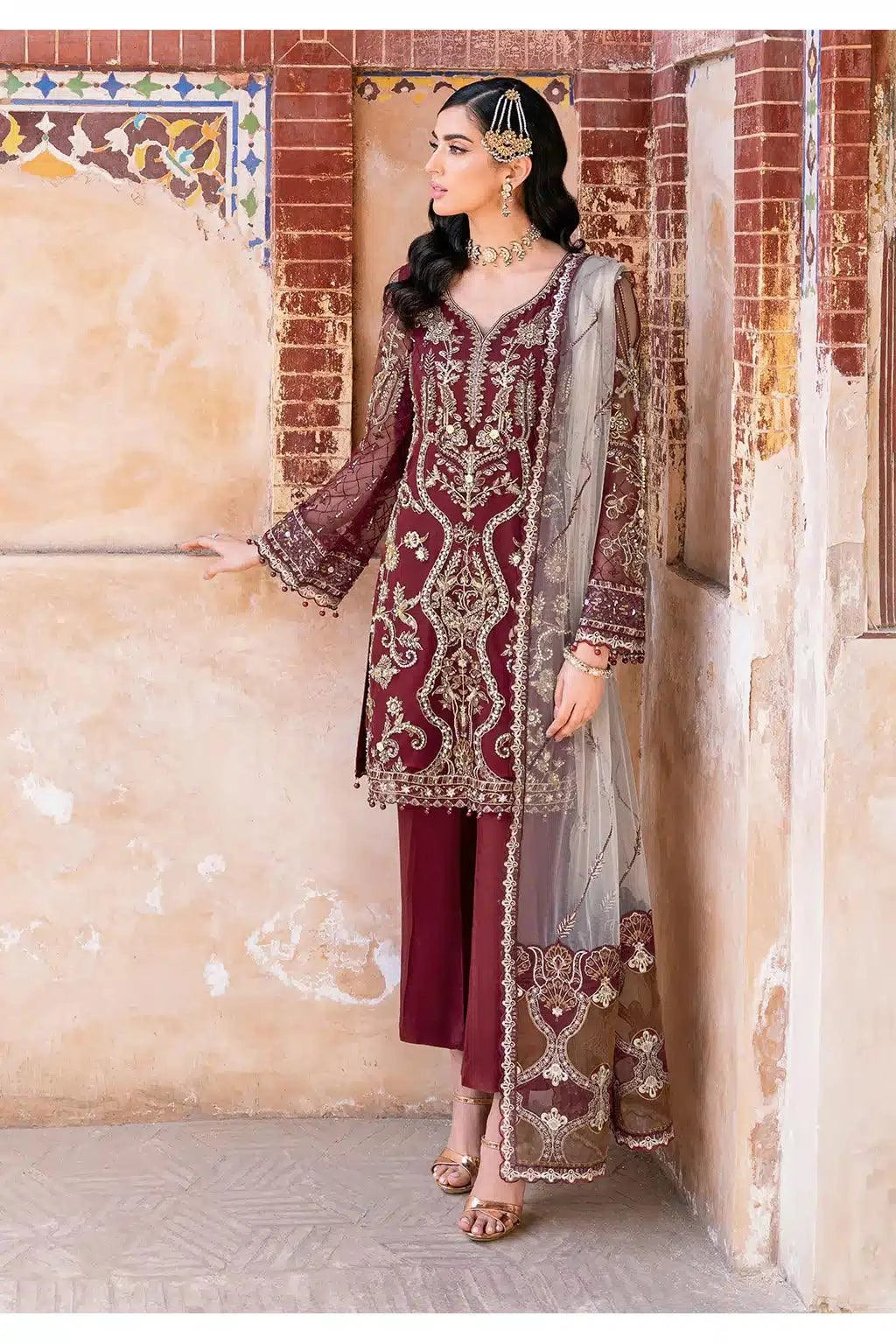 Ramsha | Luxury Wedding Collection 23 | H-203 - Khanumjan  Pakistani Clothes and Designer Dresses in UK, USA 