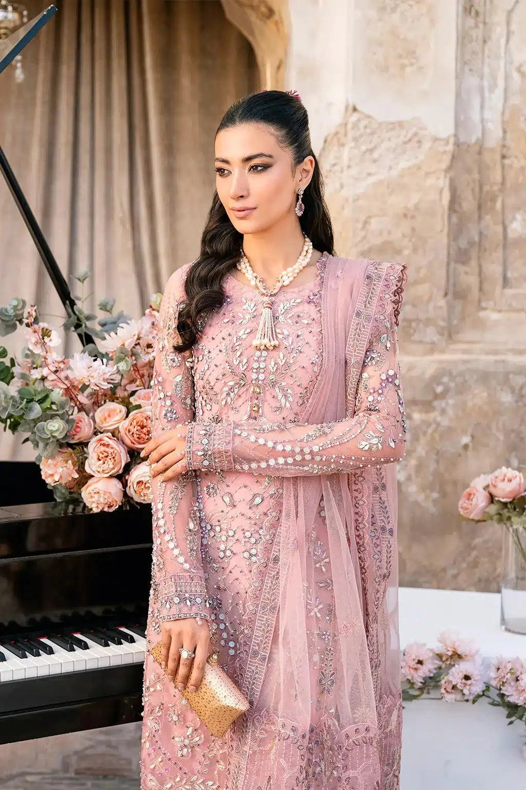 Ramsha | Luxury Wedding Collection 23 | H-207 - Khanumjan  Pakistani Clothes and Designer Dresses in UK, USA 