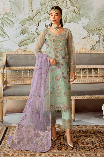 Ramsha | Minhal Organza Collection |   M-1204