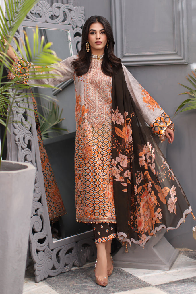 Charizma | Rang e Bahar 24 | CRB4-01 - Khanumjan  Pakistani Clothes and Designer Dresses in UK, USA 