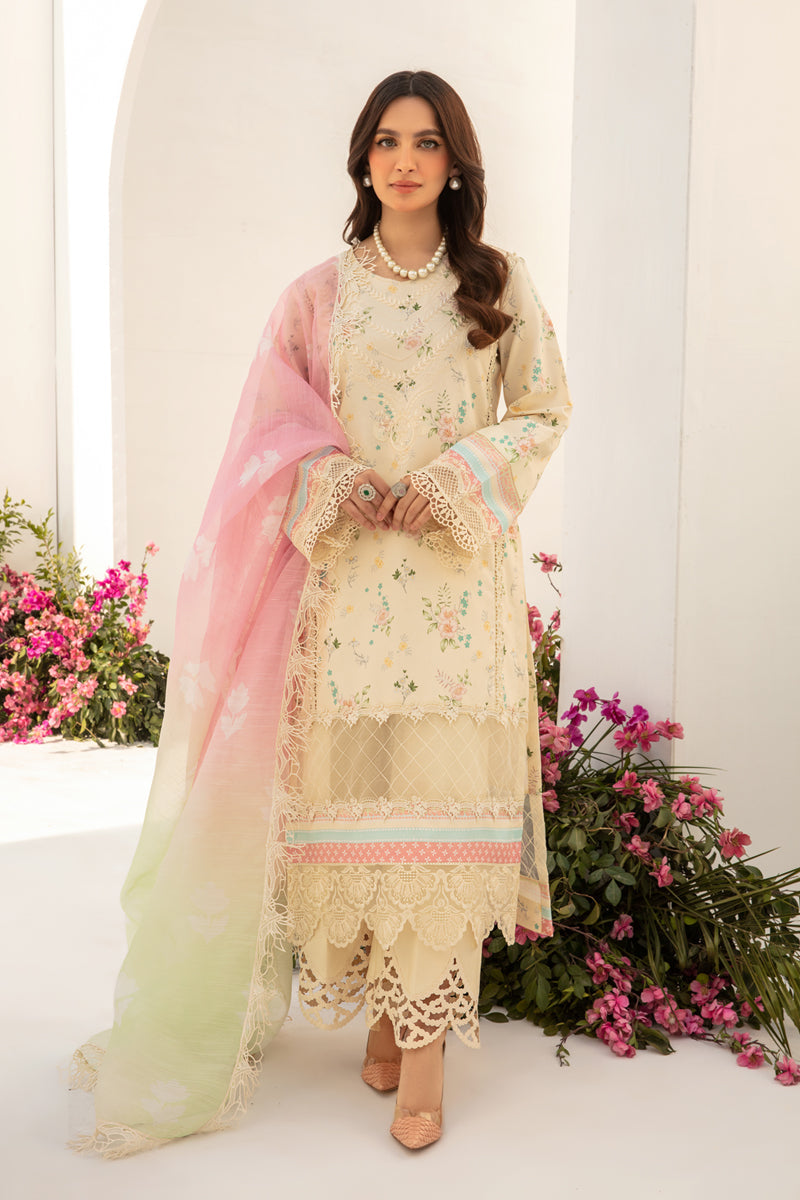 Rangrasiya | Florence Summer Edit 24 | Ivory - Khanumjan  Pakistani Clothes and Designer Dresses in UK, USA 