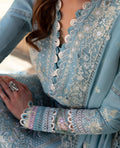 Republic Womenswear | Ilana Eid Luxury Lawn | Azure - Khanumjan  Pakistani Clothes and Designer Dresses in UK, USA 