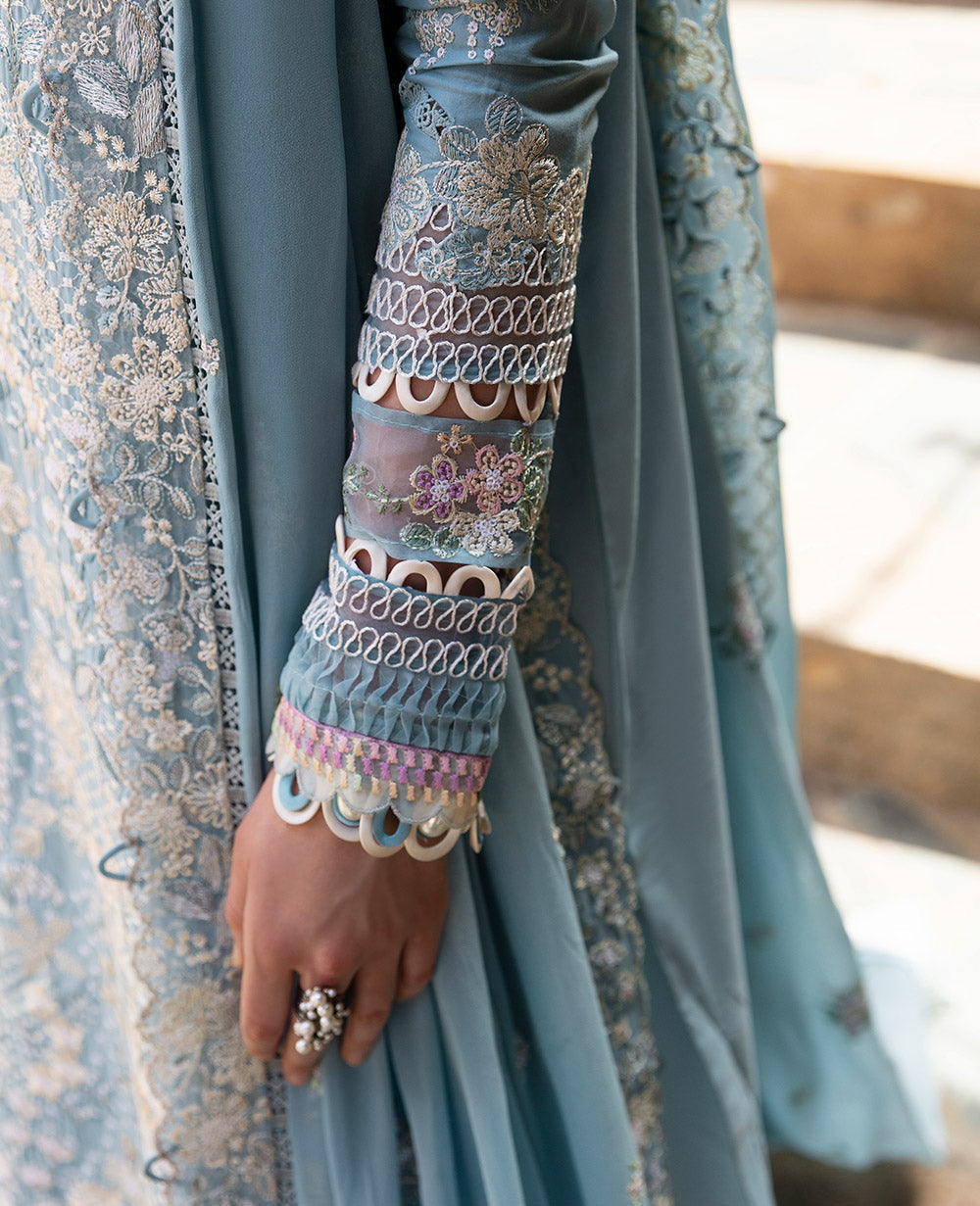 Republic Womenswear | Ilana Eid Luxury Lawn | Azure - Khanumjan  Pakistani Clothes and Designer Dresses in UK, USA 