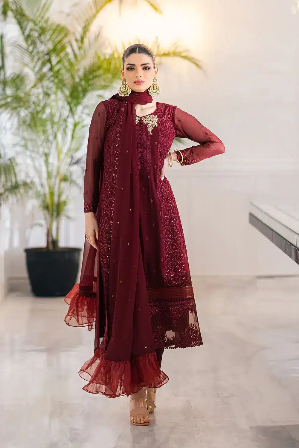 Azure | Embroidered Ensembles 23 | Ruby Vine - Khanumjan  Pakistani Clothes and Designer Dresses in UK, USA 