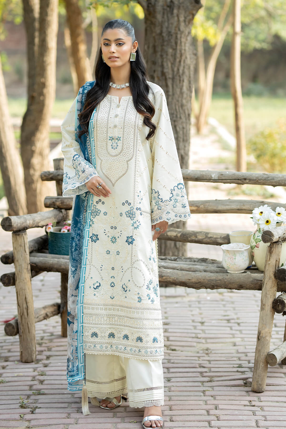 Imrozia Premium | Subah e Roshan | S.L 69 Nigaar - Khanumjan  Pakistani Clothes and Designer Dresses in UK, USA 