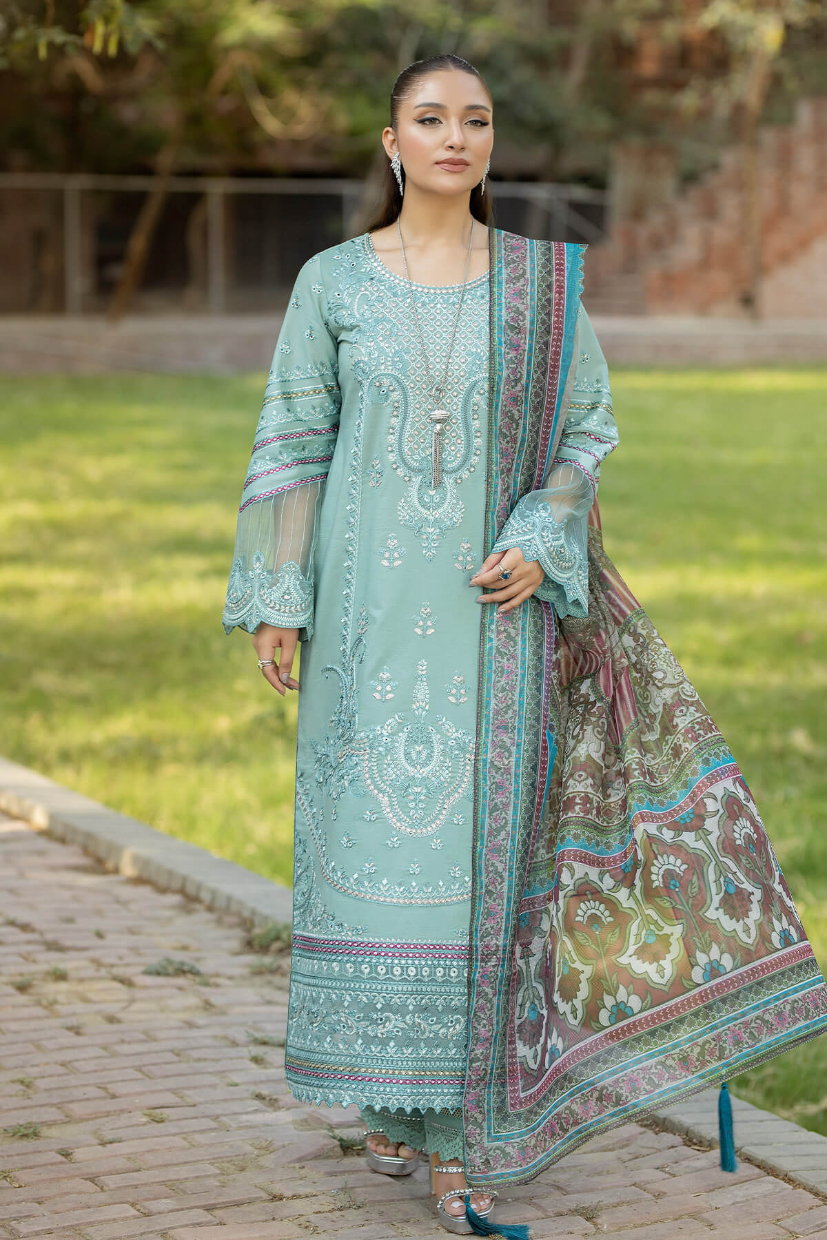 Imrozia Premium | Subah e Roshan | S.L 73 Zaib - Khanumjan  Pakistani Clothes and Designer Dresses in UK, USA 